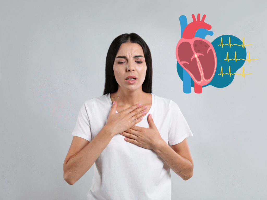 Coração Acelerado, Batimentos cardíacos baixos, Palpitação no coração, Fibrilação Atrial