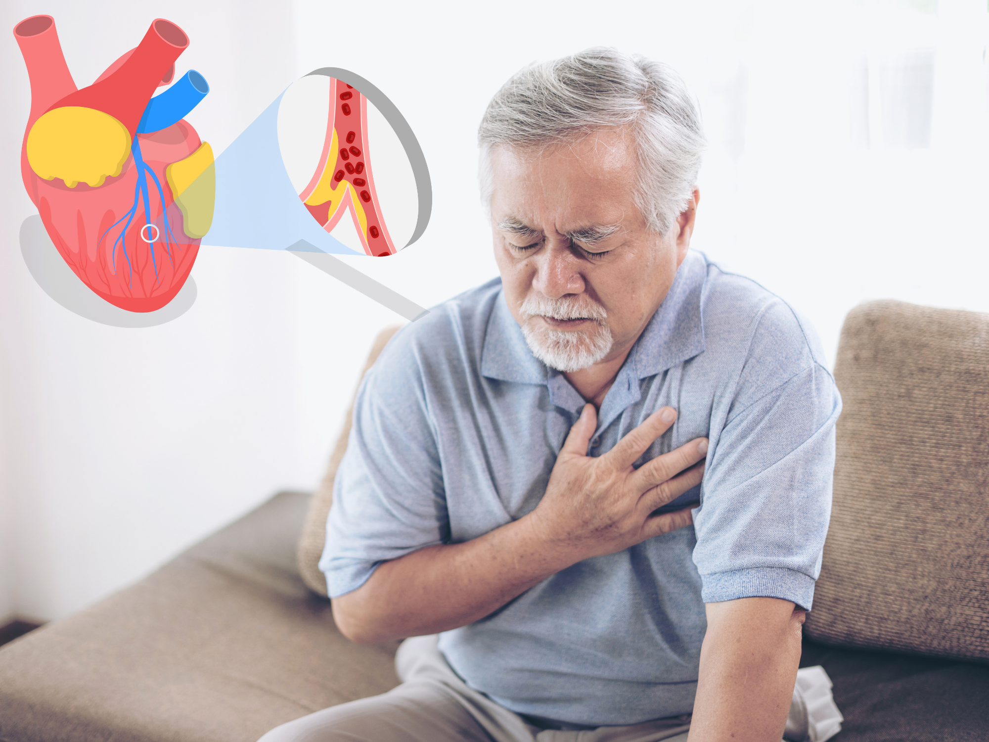 Ataque Cardíaco, Dor no peito, Infarto, Pontada no coração